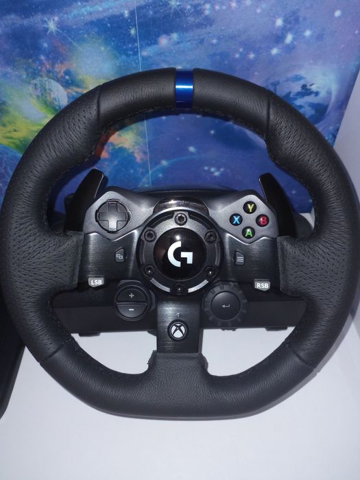 Logitech g923 за Xbox series S/X Xbox ONE и Pc