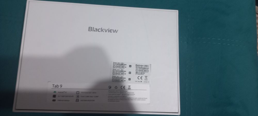 Tableta Black view tab 9 în stare perfecta de funcționare.