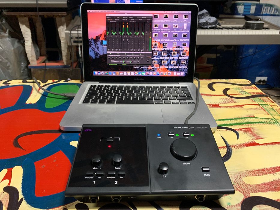 Avid M-audio Fast Track C400 USB Audio MIDI Interface Звукова Карта