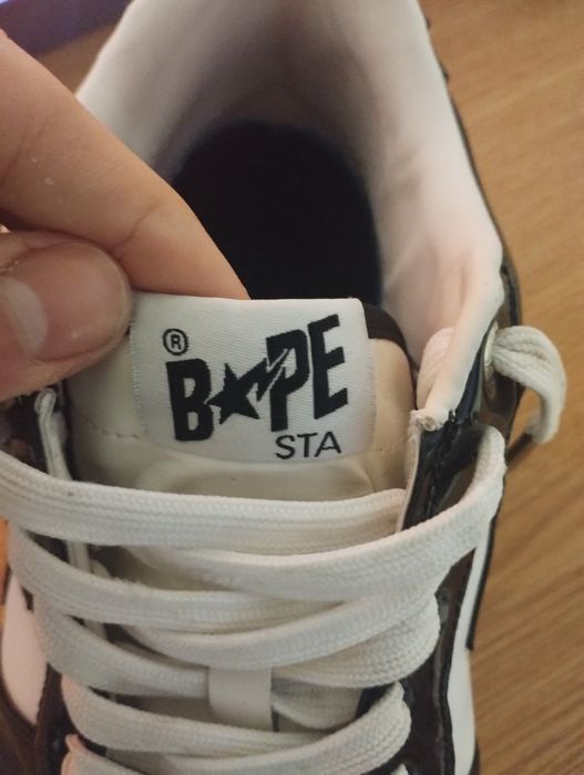 Vând bapesta white and black