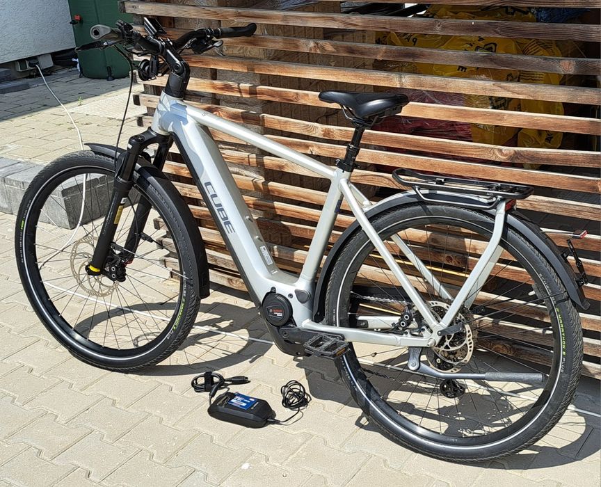 Bicicletă electrică Cube Kathmandu 45km/h, Bosch Speed, Kiox, 750Wh