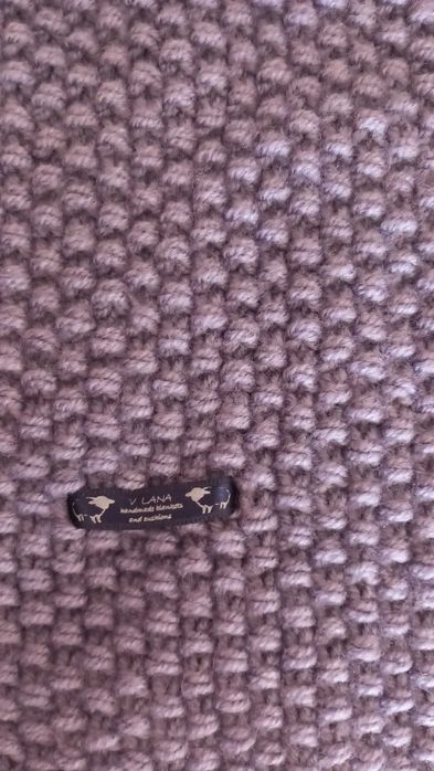 Ръчно плетени шапка и шал