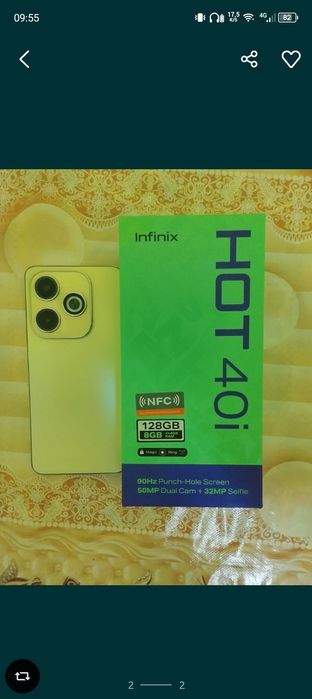 Infinix Hot 40i zoʻr holatda