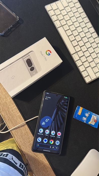 Google Pixel 7 Pro 12GB/128GB – Snow (alb)