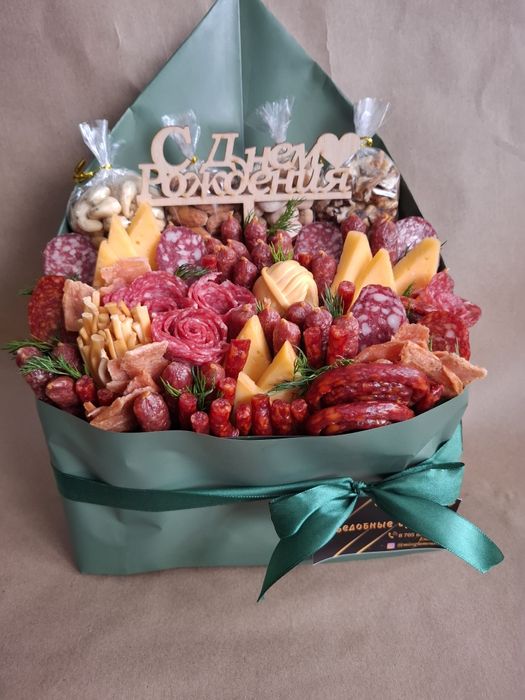 Мужские букеты и боксы