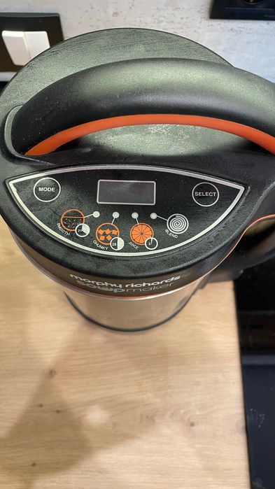 Супмекър / Soup Maker Morphy Richards, Черен/Сребрист