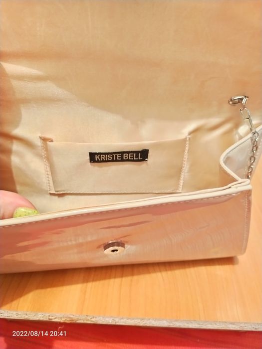 Клатч бежевый женский