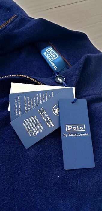 POLO Ralph Lauren Wool Full Zip  L НОВО ОРИГИНАЛ Мъж Вълнени с цял цип