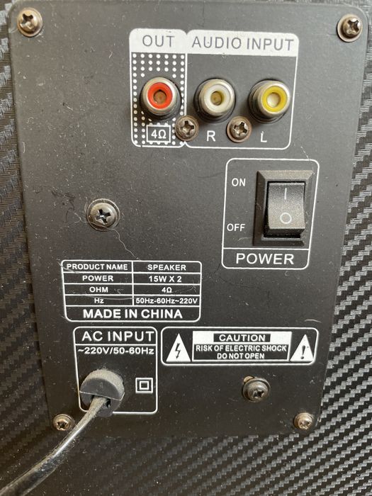 Усилитель колонки парные с караоке