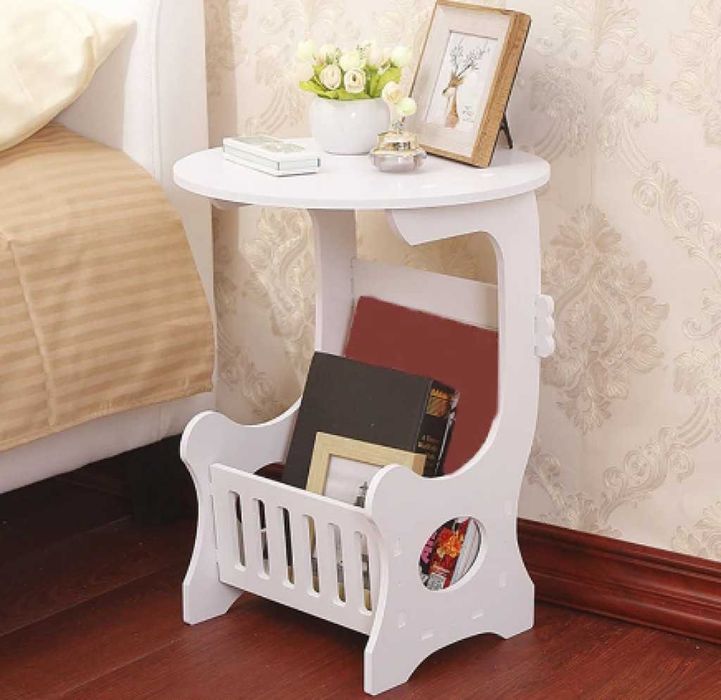 Кръгла масичка нощно шкафче