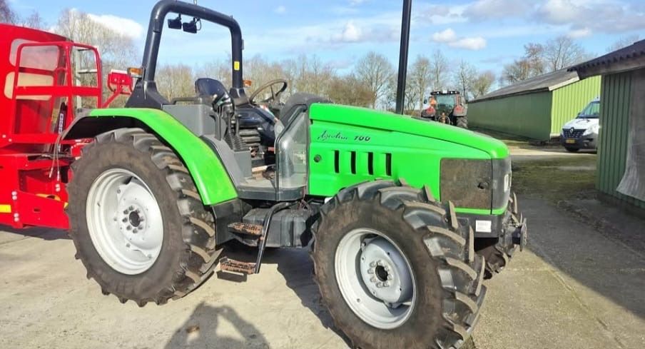 Tractor Deutz Fahr Agrotrac 100 an 2018 ore 710 NOU Import Danemarca John Case Claas Fendt Holland Fiat