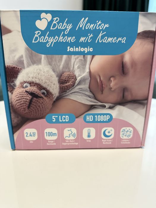 Baby Monitor | Camera copil | Camera copii | Full HD | Raza 100m