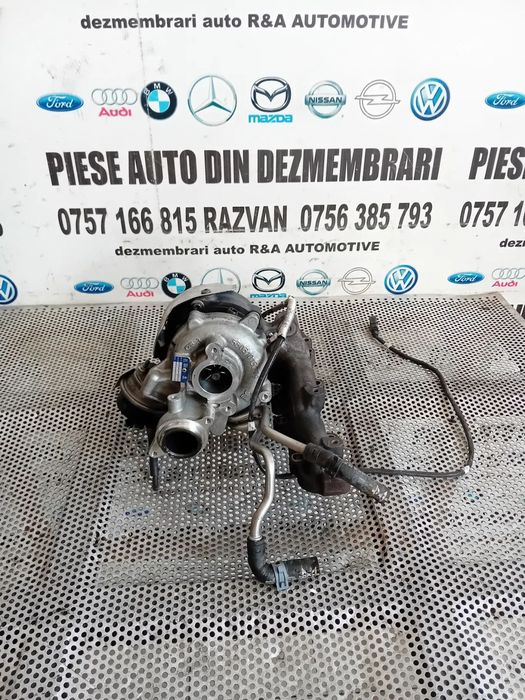 Turbo Turbina Audi A4 A5 A6 C7 Q3 Q5 2.0 Tdi 190 Cai Motor CNH Cod 04L253056C Cutie Automata NYU