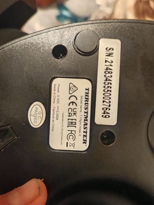 Thrustmaster flight X maneta aviatie