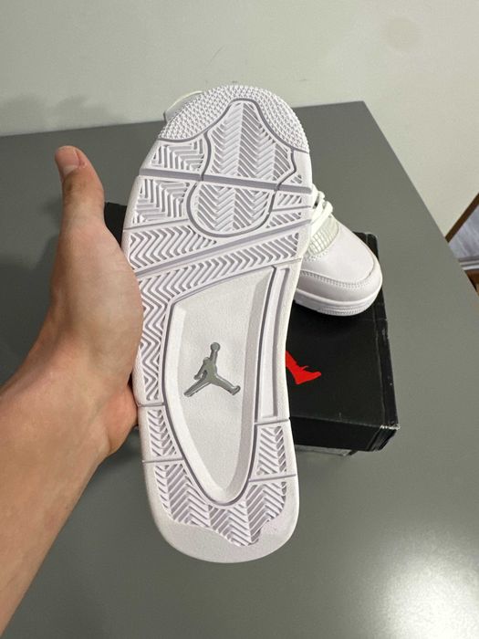 Air Jordan 4 Retro White Pure Money, marimea 36