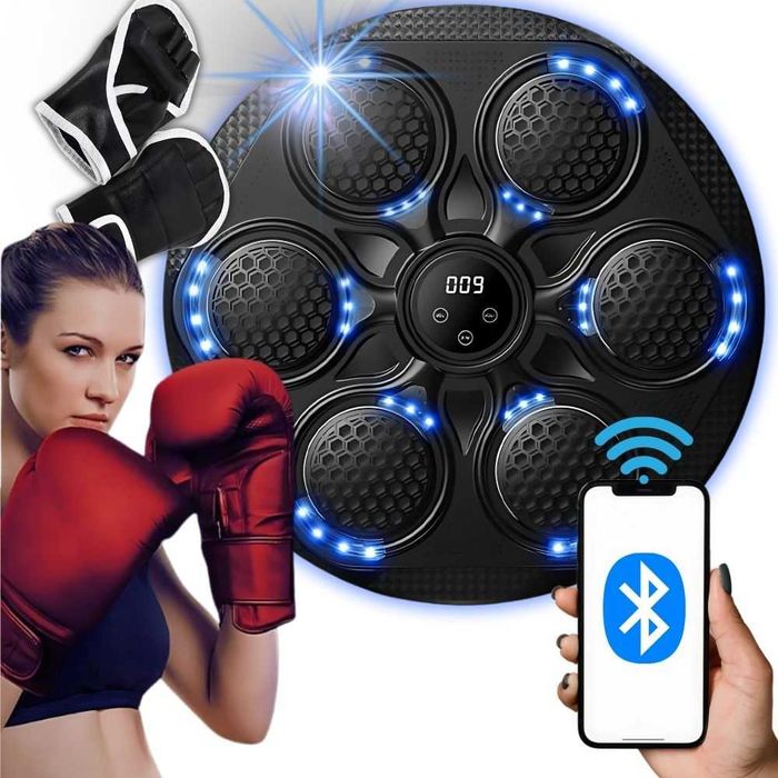 Tinta electronica box cu LED 15 niveluri si muzica manusi incluse
