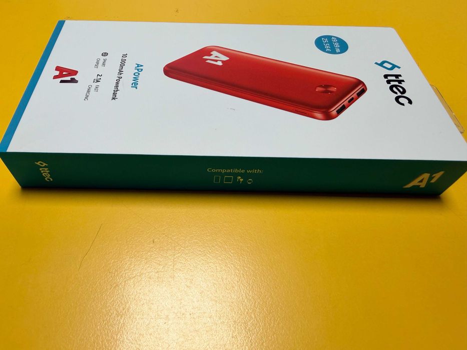 Преносима батерия, power bank НОВА!!! ,10000 mAh