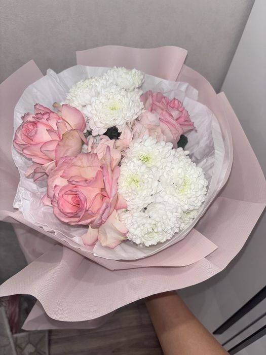 Продаю красивый букет. Свежий, аккуратный. Самовызов