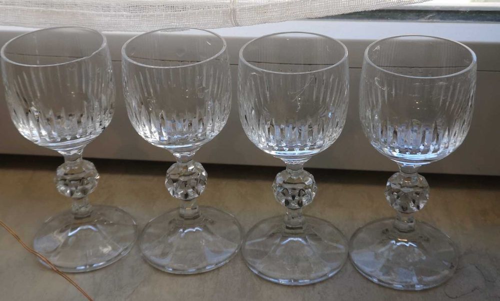 5 кристални чаши за алкохол НОВО