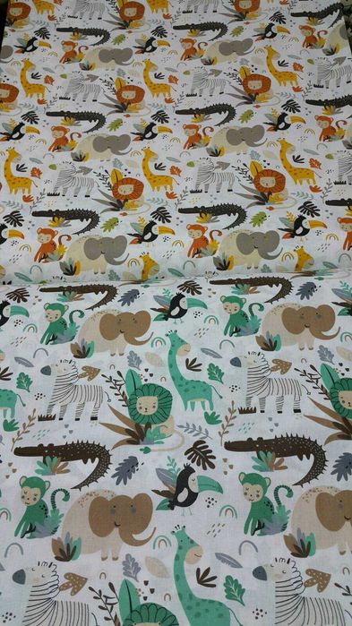 Платове за спално бельо Ранфорс 100 % памук ширина 240см