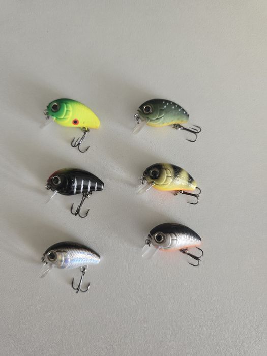 Voblere pescuit spinning clean biban Salmo Tiny  Strike Pro Baby Pro