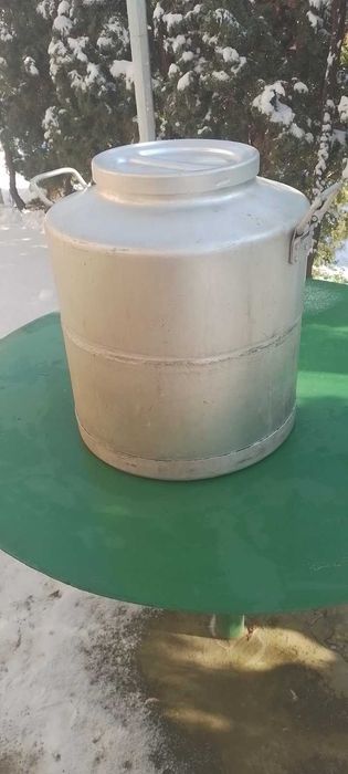 Алуминиев гюм за мляко 40 литра