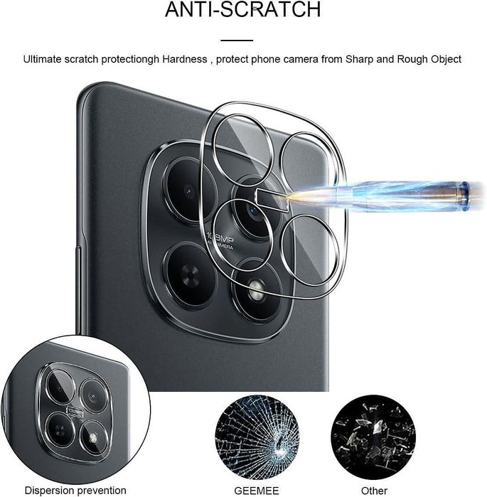 Стъклен протектор за камера за xiaomi redmi note 15 4g