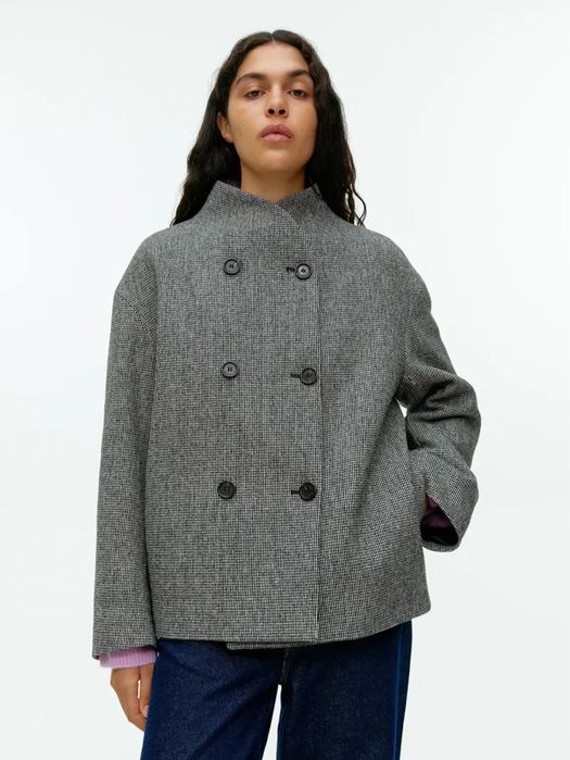 ARKET palton tip jacheta lana noua