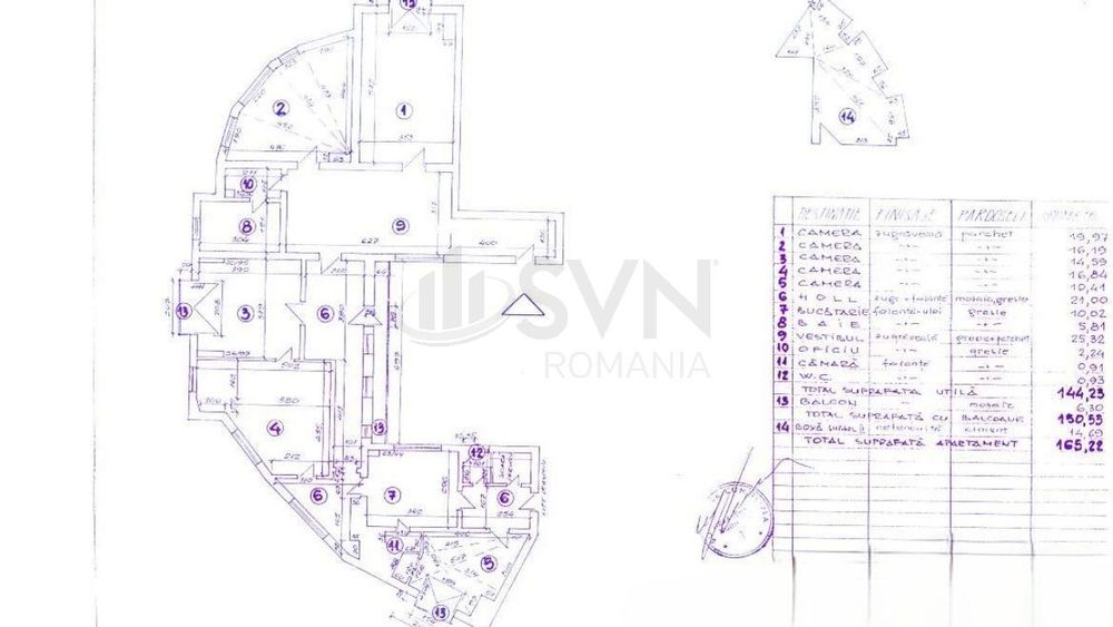 Apartament l 5 Camere l Calea victoriei