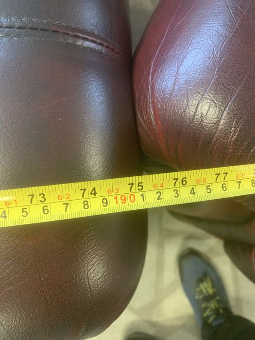 Естествена кожа холна гарнитура