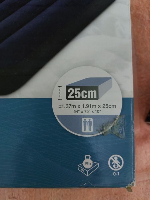 Надувной Матрас  Насос в подарок