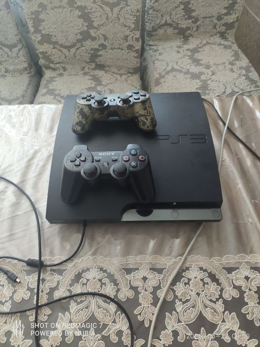 Пс3 слим прошитая с играми