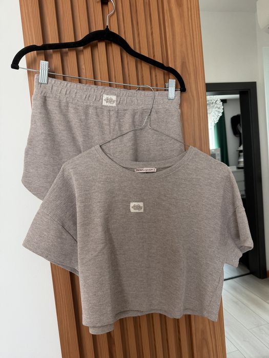koton compleu tricou si pantaloni scurti