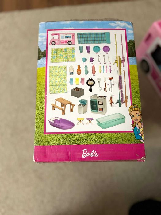Barbie Dreamcamper Rulotă Vehicul pentru Păpuși