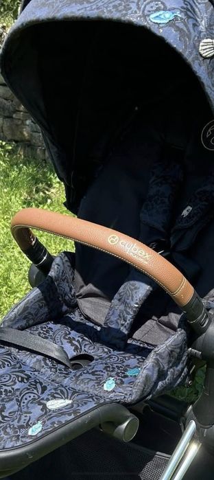 Шаси Cybex Priam 4 Chrome Brown с основа за седалка