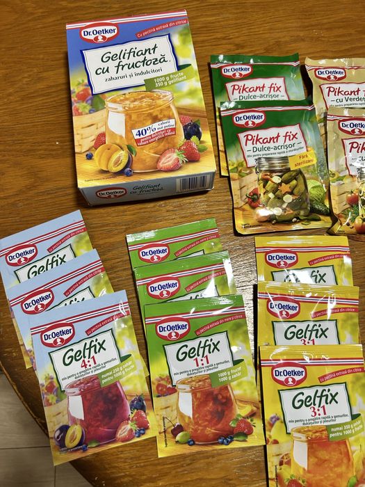 Lot produse Dr. Oetker pentru muraturi si dulceturi