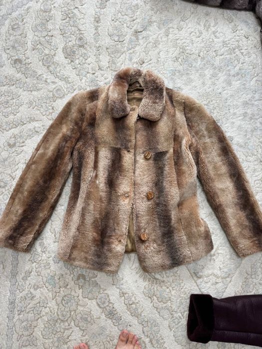 Шуба мутон натуральный