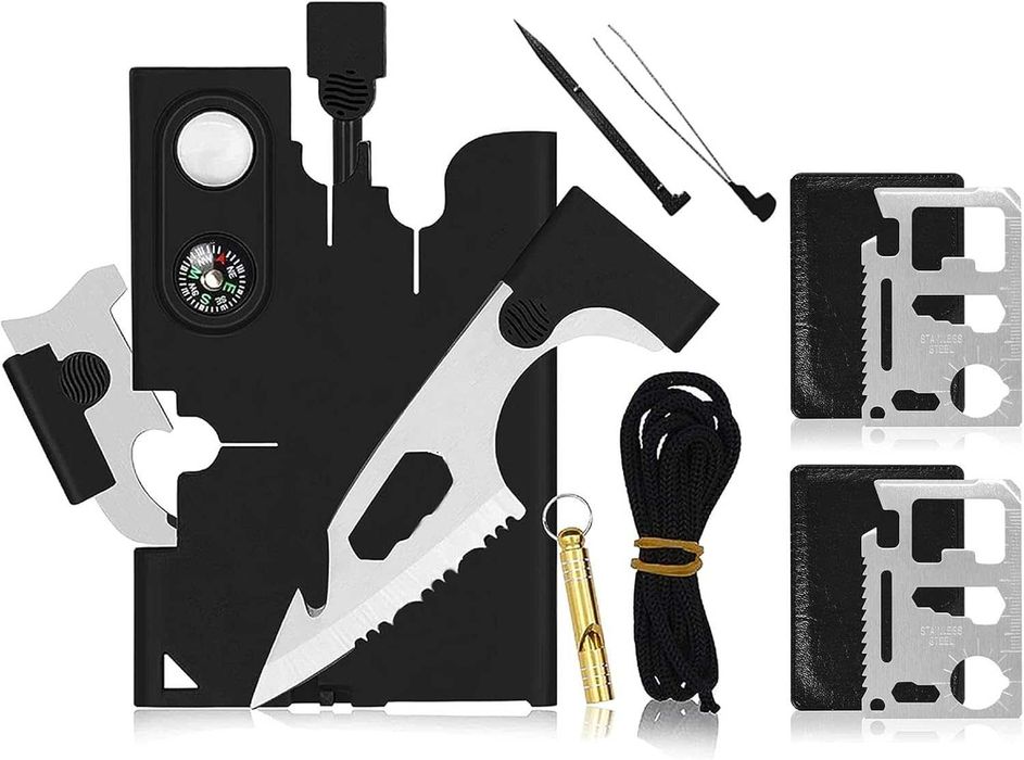 Комплект инструменти за кредитни карти 18 в 1, 2 части