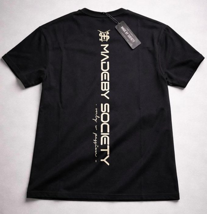 Tricou made by society negru