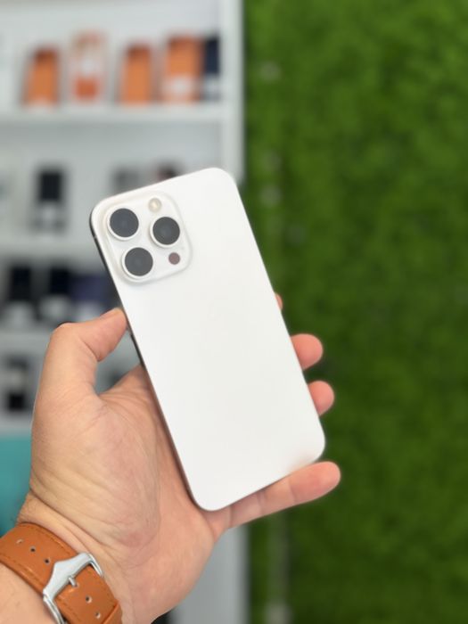 iPhone 15 Pro Max 256Gb White/Baterie100%%/Garantie 12 luni @atsgsm.ro