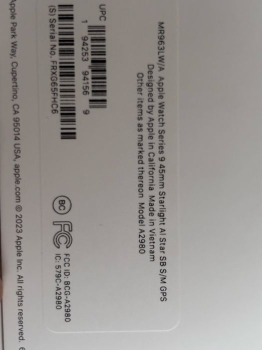 Apple watch series 9