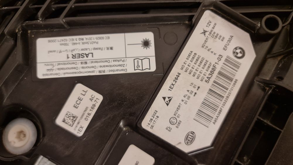 Far faruri full led laser adaptiv shaddow grila bara modul BMW 5 g30 l