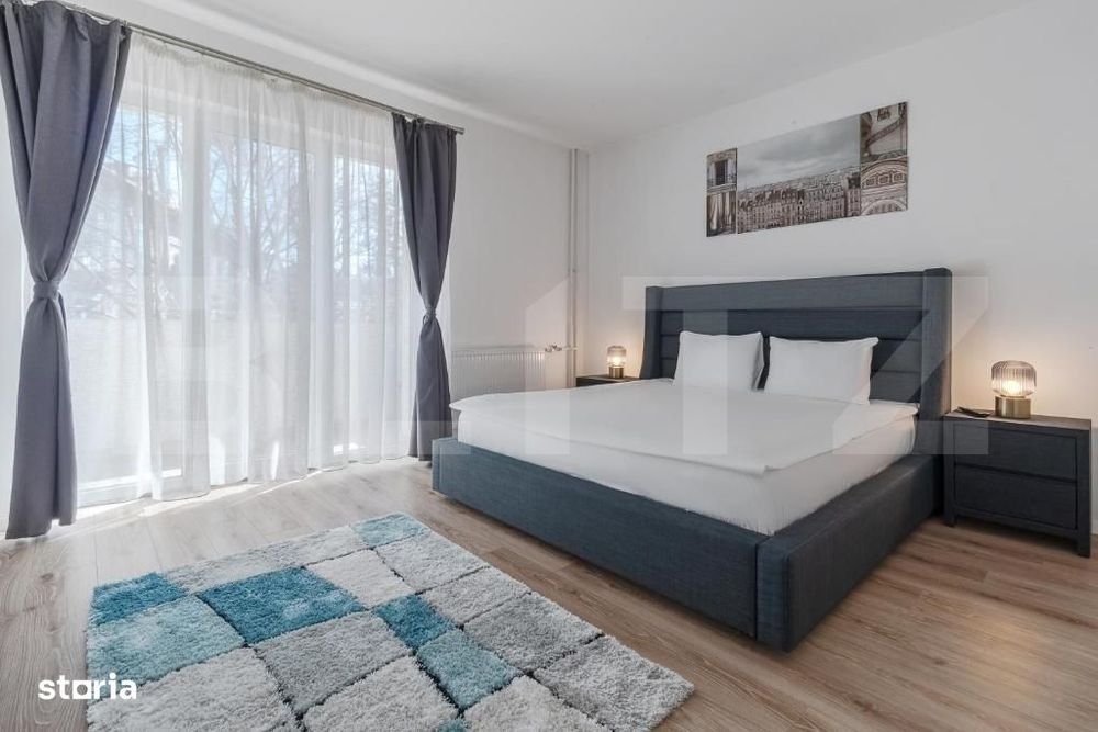 Apartament modern cu 3 camere, central, etaj 1
