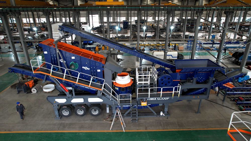 Мобильный дробильный комплекс