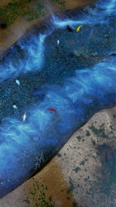 Стол из эпоксидной смолы