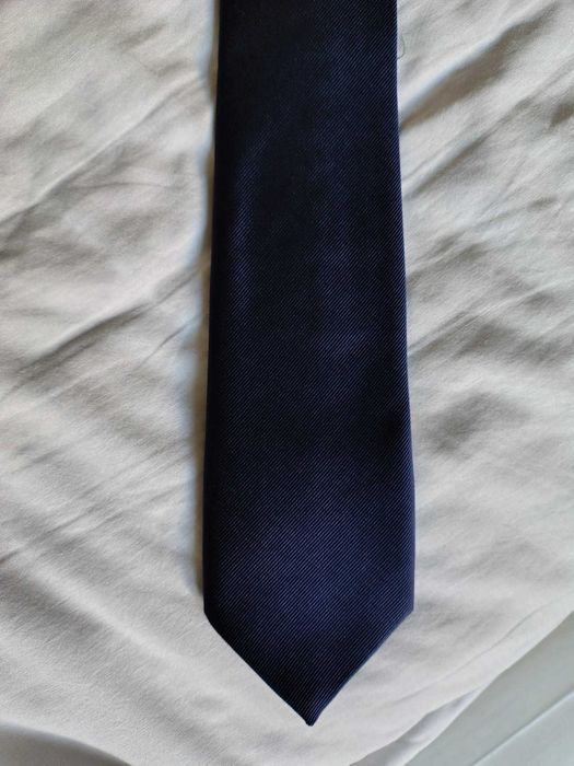 Cravata eleganta Navy Blue Silk Tie