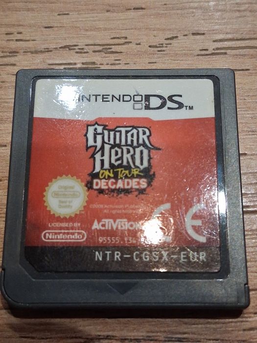 Игра Guitar Hero за nintendo ds, dsi, 3 ds
