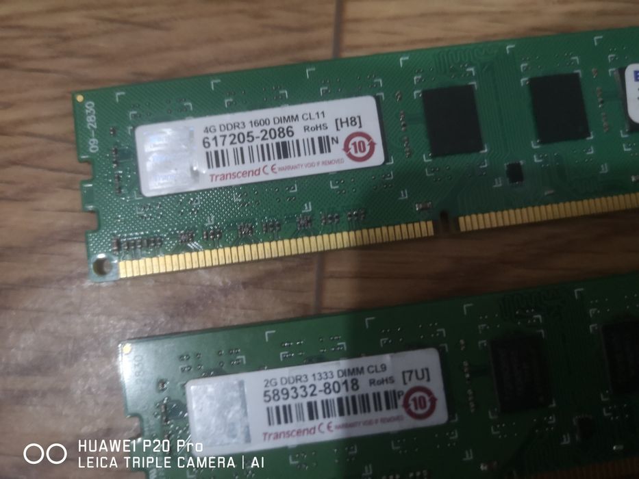 Оперативка ддр 3 4+2gb