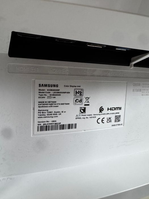 Monitor Samsung Curbat Odyssey Neo G8