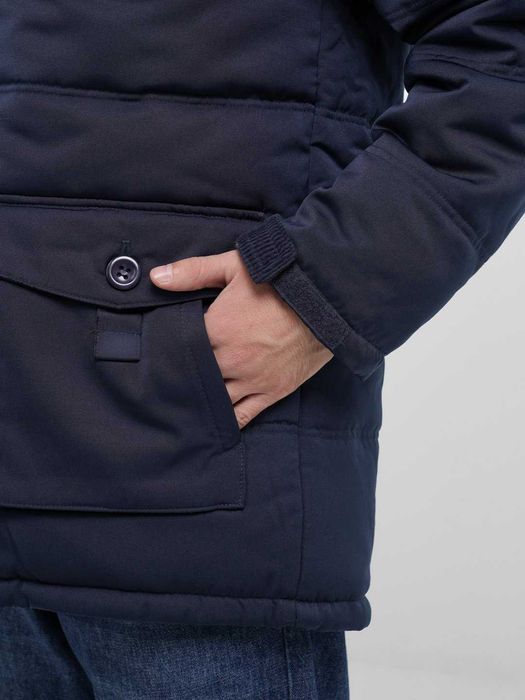 Зимняя куртка, аляска мужская оригинал Mensh wear [M-3XL]